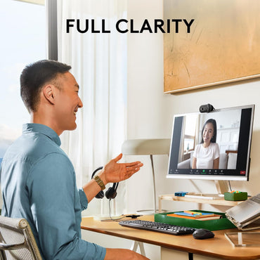 Logitech Brio 101 Full HD 1080p Webcam – Black