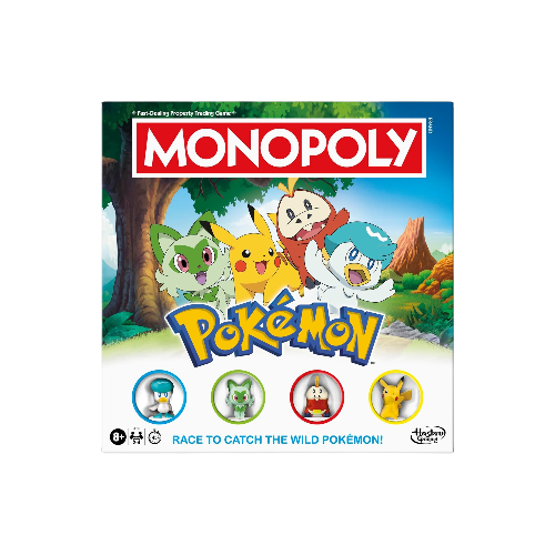 Monopoly Pokémon Edition Board Game – English Version
