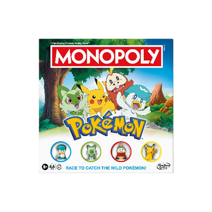 Monopoly Pokémon Edition Board Game – English Version