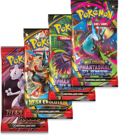 Pokémon TCG: Mega Charizard Tin – Mega Charizard X ex