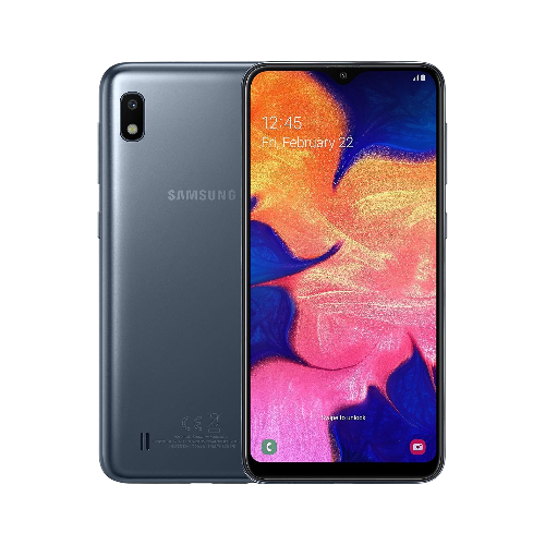 Samsung Galaxy A10 4G Smartphone – 6.2", 2GB RAM, 32GB, Dual-SIM, Black (Renewed)