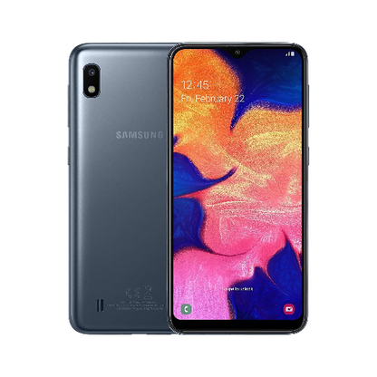 Samsung Galaxy A10 4G Smartphone – 6.2", 2GB RAM, 32GB, Dual-SIM, Black (Renewed)
