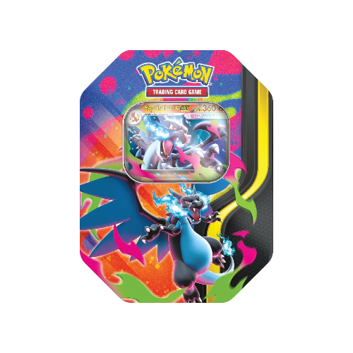 Pokémon TCG: Mega Charizard Tin – Mega Charizard X ex