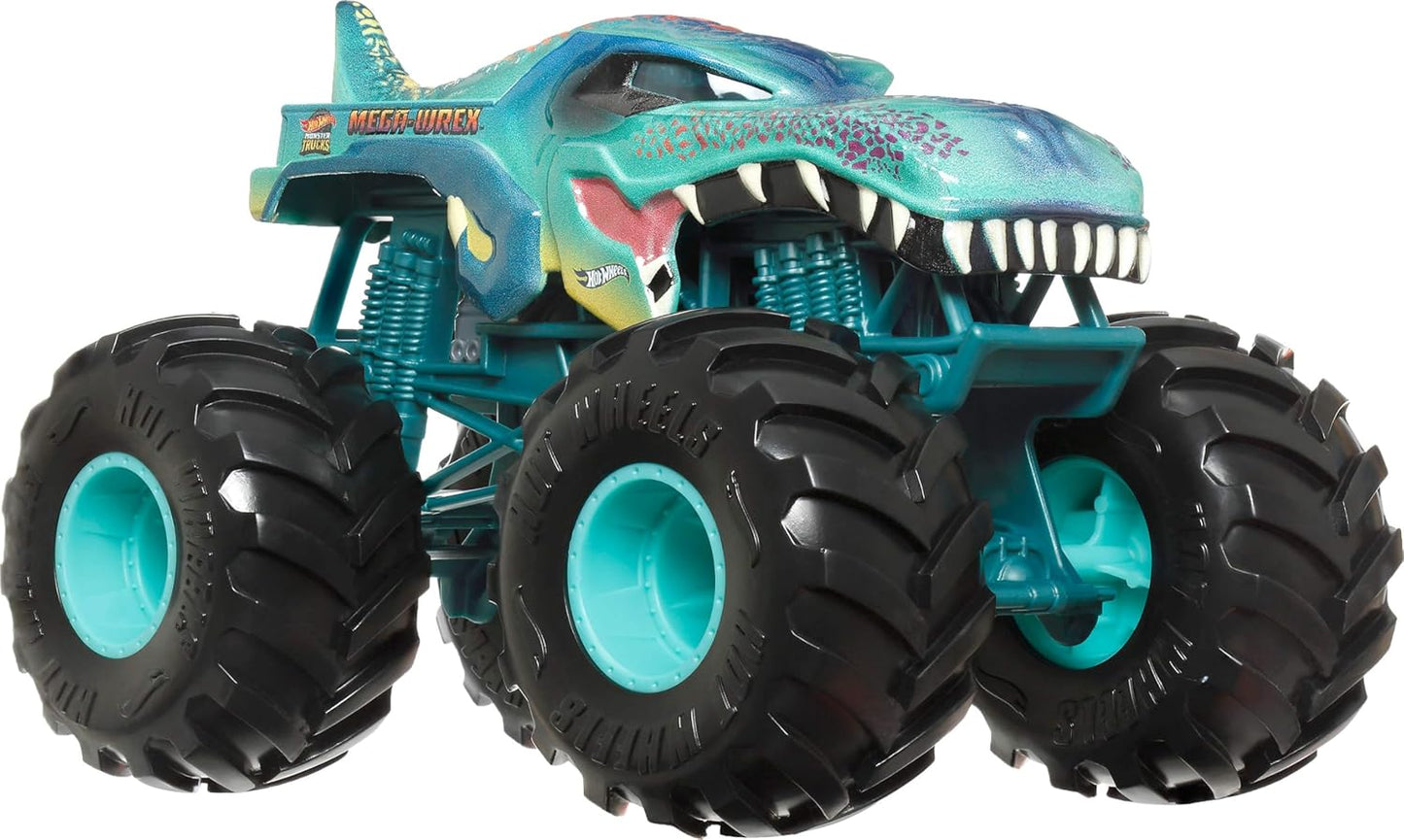 Hot Wheels Monster Trucks MEGA WREX – 1:24 Scale
