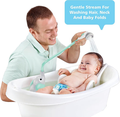 Yookidoo Elephant Baby Bath Shower Head Water Pump Toy