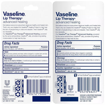 Vaseline Lip Therapy Advanced Healing 3-Pack (0.35 oz)