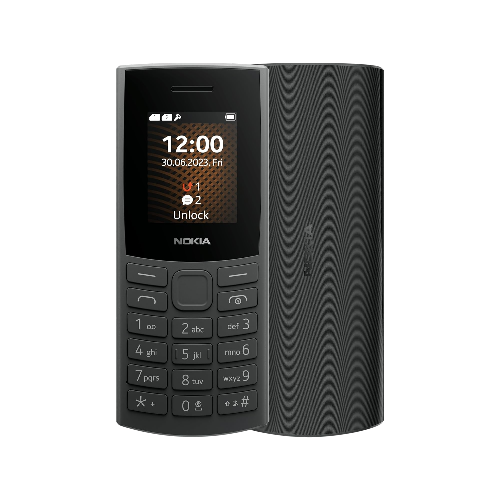 Nokia 105 4G Edition (2023) Feature Phone – Charcoal