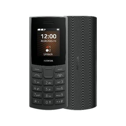 Nokia 105 4G Edition (2023) Feature Phone – Charcoal