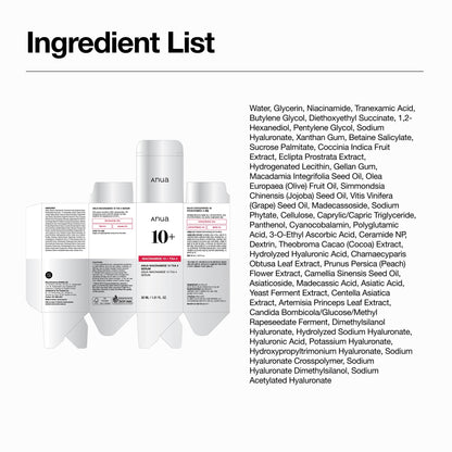 ANUA Niacinamide 10% TXA 4 Serum 30ml