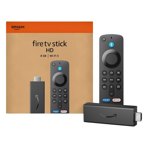 Amazon Fire TV Stick HD – Latest Model with Alexa Voice Remote, Smart Home Controls & HD Streaming