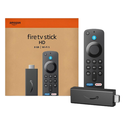 Amazon Fire TV Stick HD – Latest Model with Alexa Voice Remote, Smart Home Controls & HD Streaming