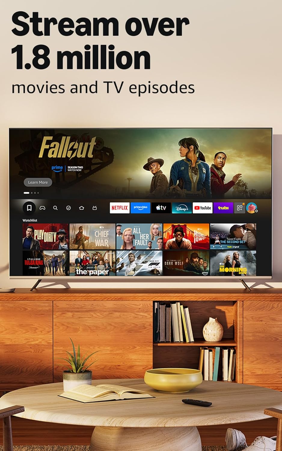 Amazon Fire TV Stick HD – Latest Model with Alexa Voice Remote, Smart Home Controls & HD Streaming