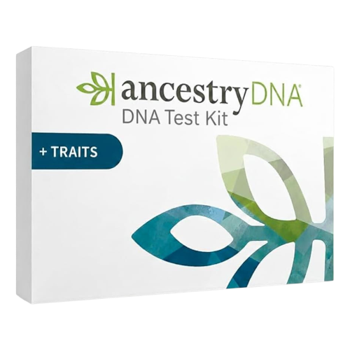 AncestryDNA + Traits Genetic Test Kit – DNA Ethnicity, Origins & Personalized Genetic Trait Reports