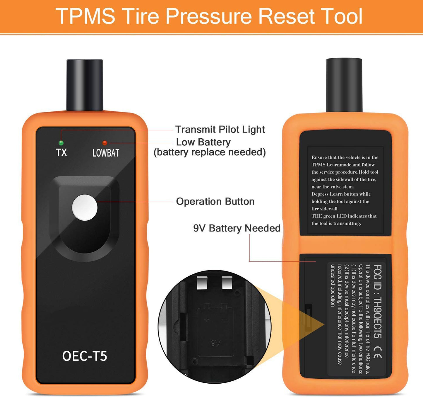 Arozk TPMS Reset Tool EL50448 for GM 2006-2023