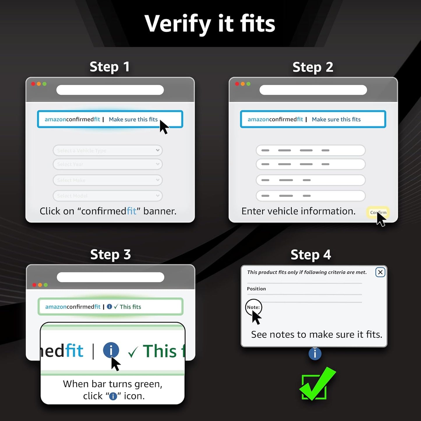 Bendix Priority1 CFC1734 Ceramic Rear Brake Pads for Chrysler 200 and Jeep Cherokee