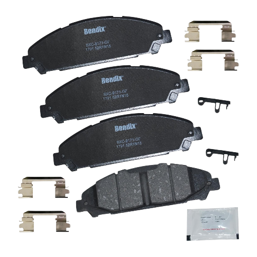 Bendix Priority1 CFC1791 Ceramic Front Brake Pads for Ford Mustang