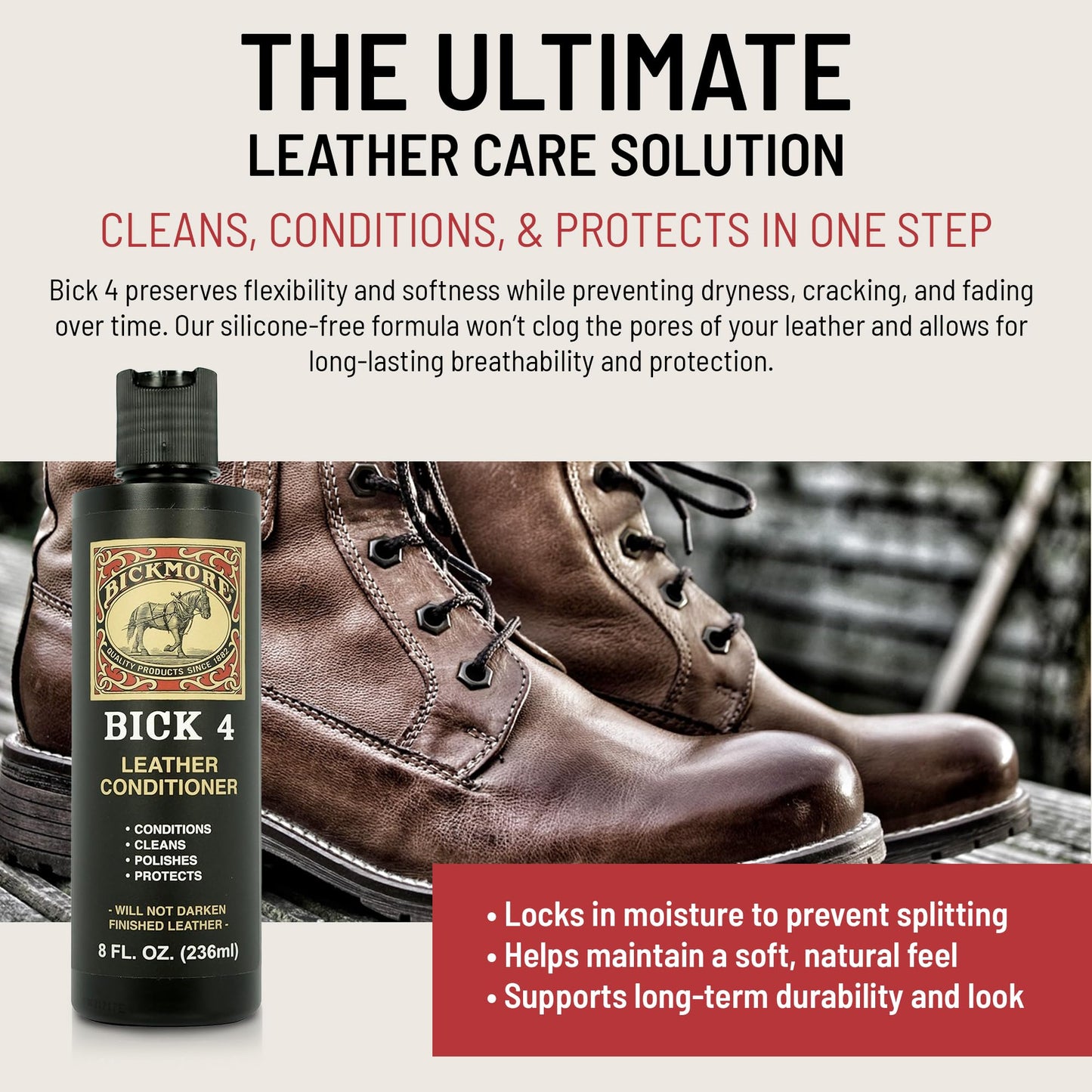 Bickmore Bick 4 Leather Conditioner 16oz