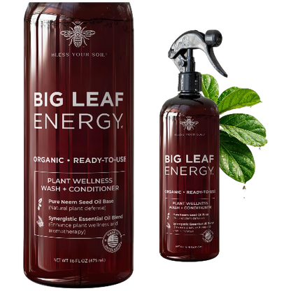 Big Leaf Energy Neem Oil Spray Plant Wash