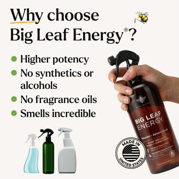 Big Leaf Energy Neem Oil Spray Plant Wash