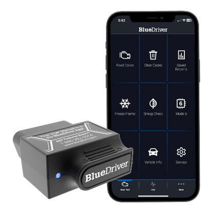 BlueDriver Bluetooth Pro OBDII Scan Tool for iPhone and Android