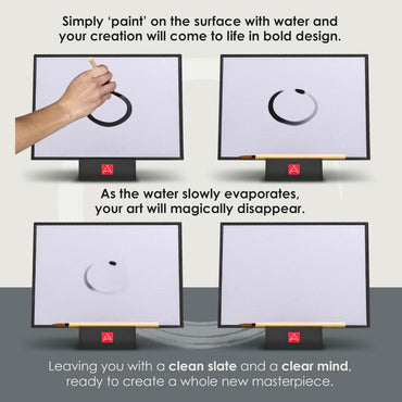Buddha Board Original Water Painting Board for Mindfulness and Creativity