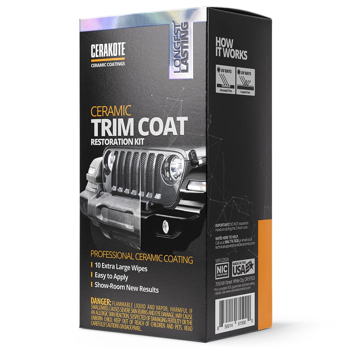 CERAKOTE Ceramic Trim Coat Kit Plastic Restorer