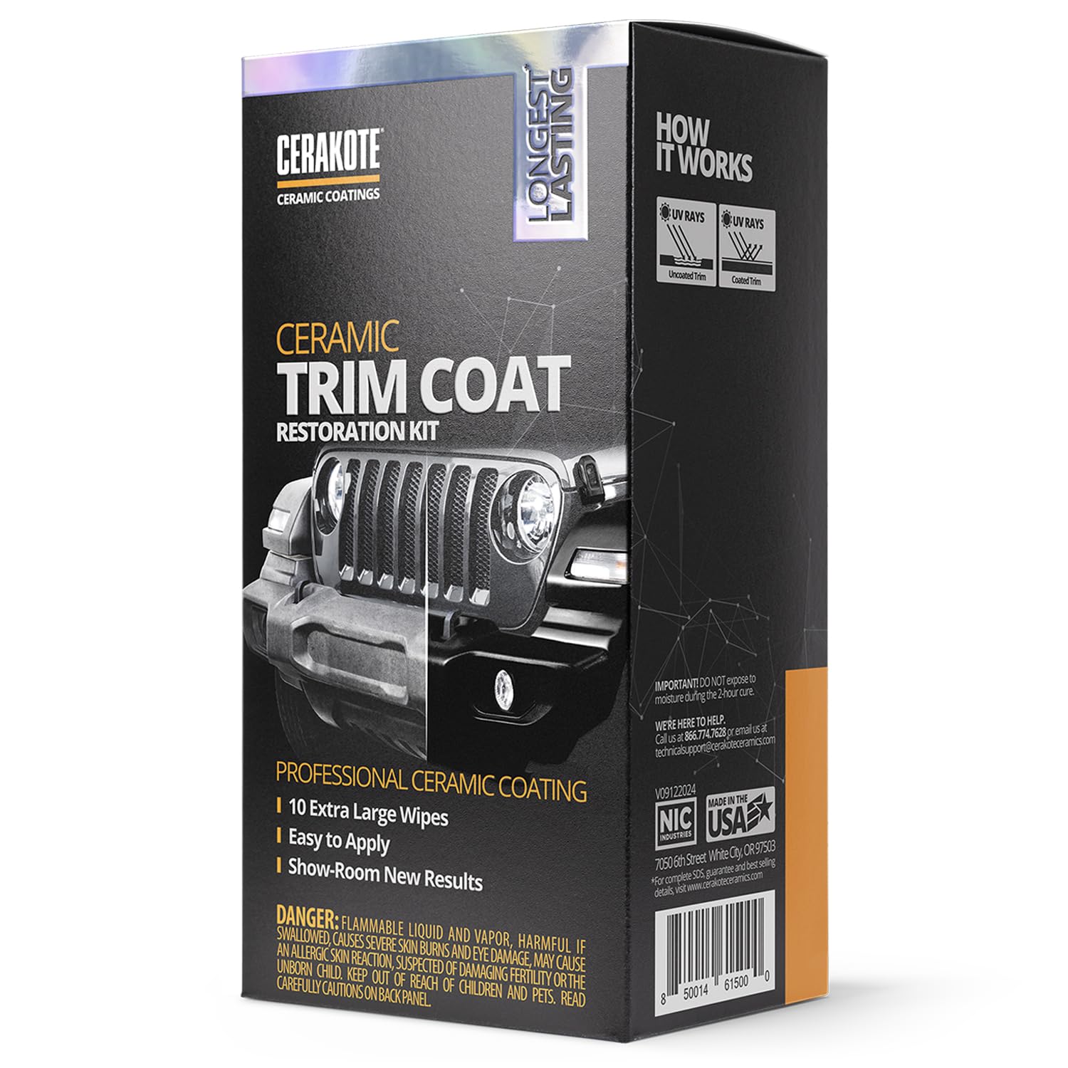 CERAKOTE Ceramic Trim Coat Kit Plastic Restorer