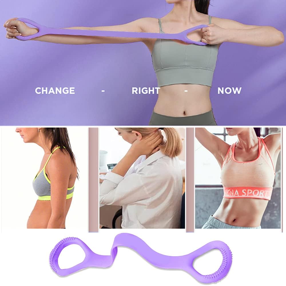 COOLive Figure 8 Resistance Bands 3-Pack