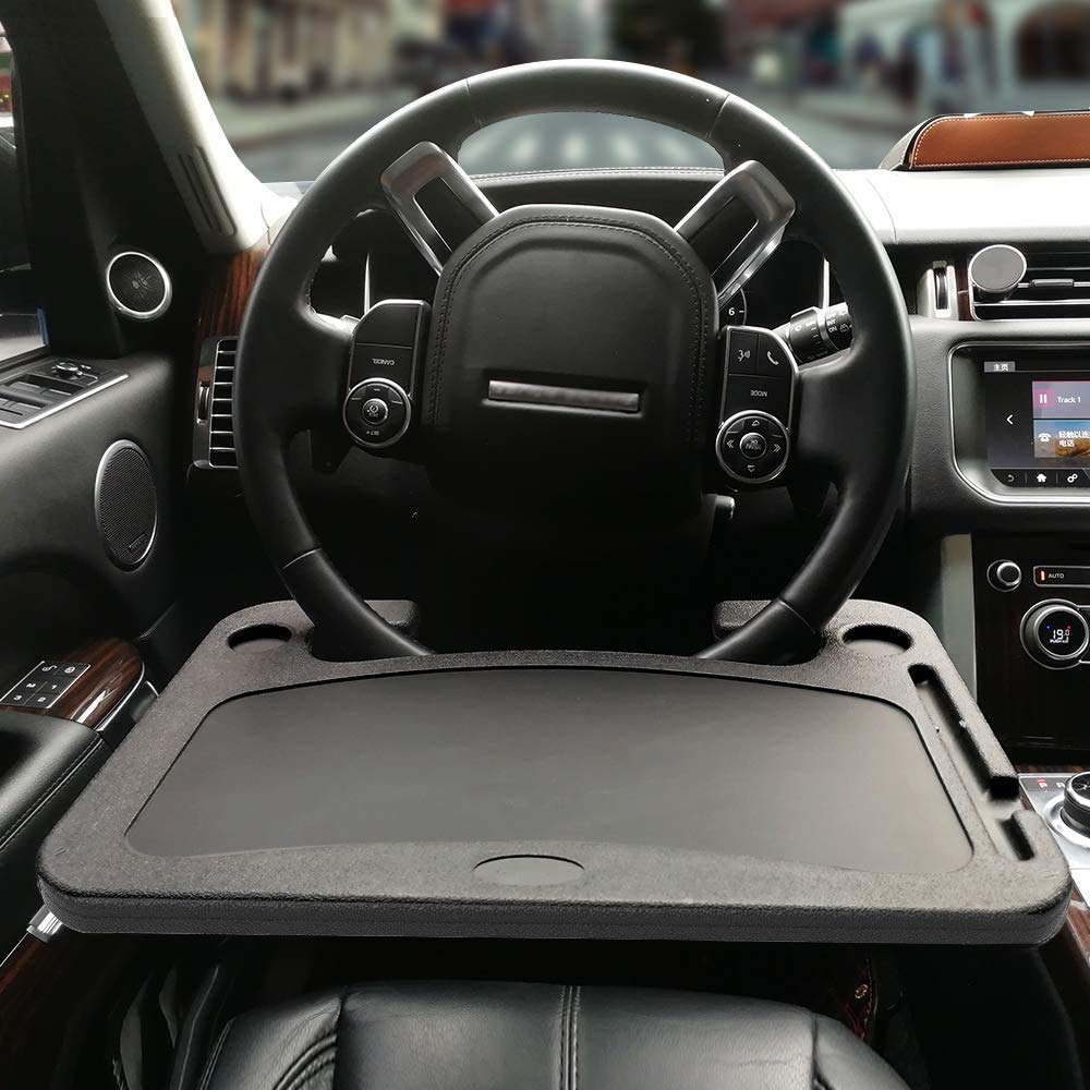 Car Steering Wheel Tray for Laptop & Food