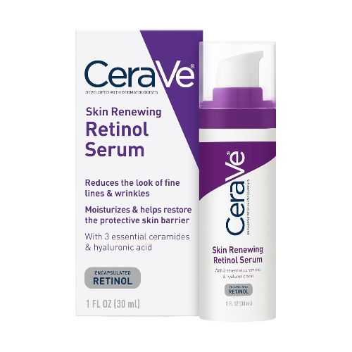 CeraVe Anti Aging Retinol Serum 1 oz Hyaluronic Acid Niacinamide Ceramides