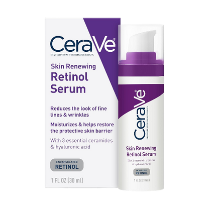 CeraVe Anti Aging Retinol Serum 1 oz Hyaluronic Acid Niacinamide Ceramides