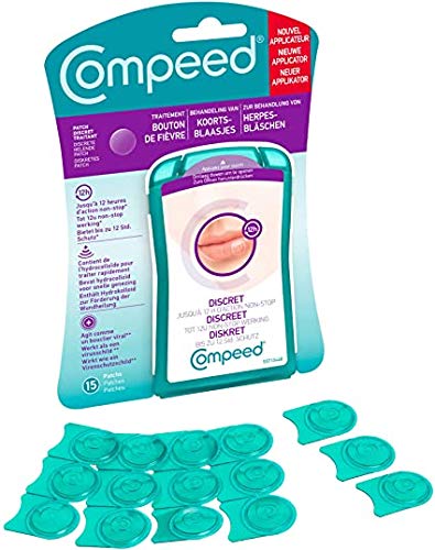 Compeed Cold Sore Healing Patches 15ct Discreet