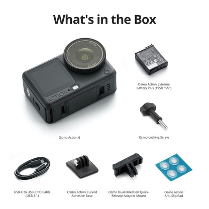 DJI Osmo Action 6 Adventure Combo 4K Camera