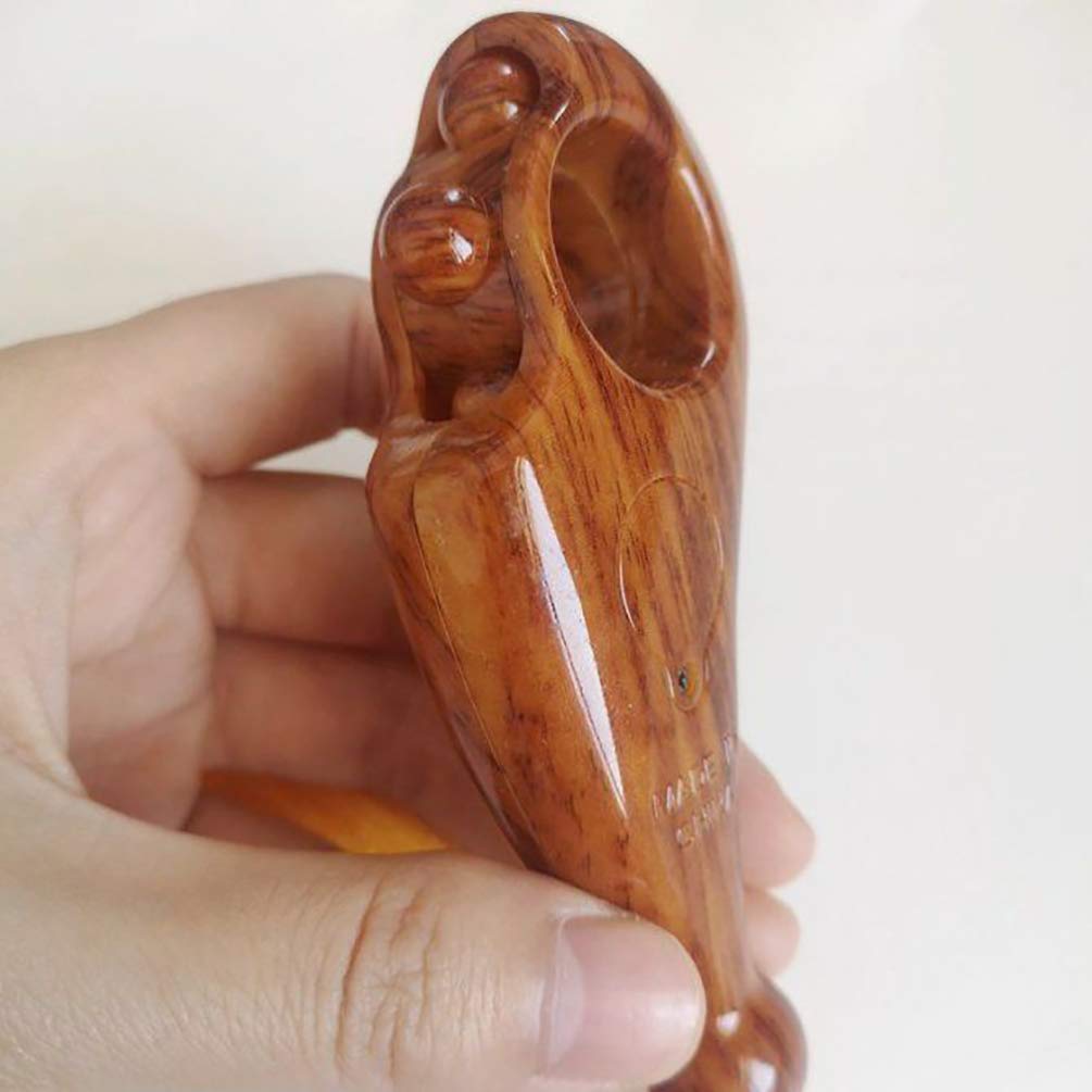 Digital Tasbeeh Counter Ring Walnut Finish
