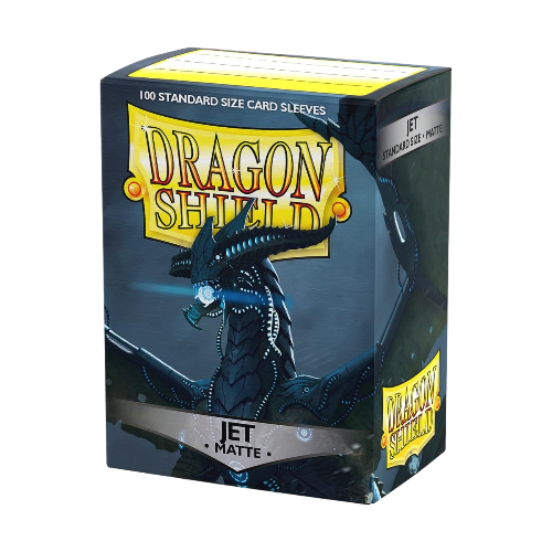 Dragon Shield Matte Jet Card Sleeves 100ct Standard Size