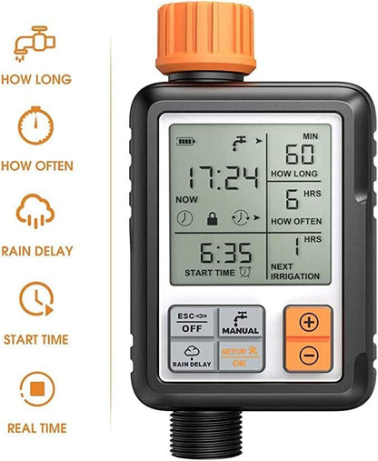 Egardenkart Garden Water Timer Automatic Irrigation