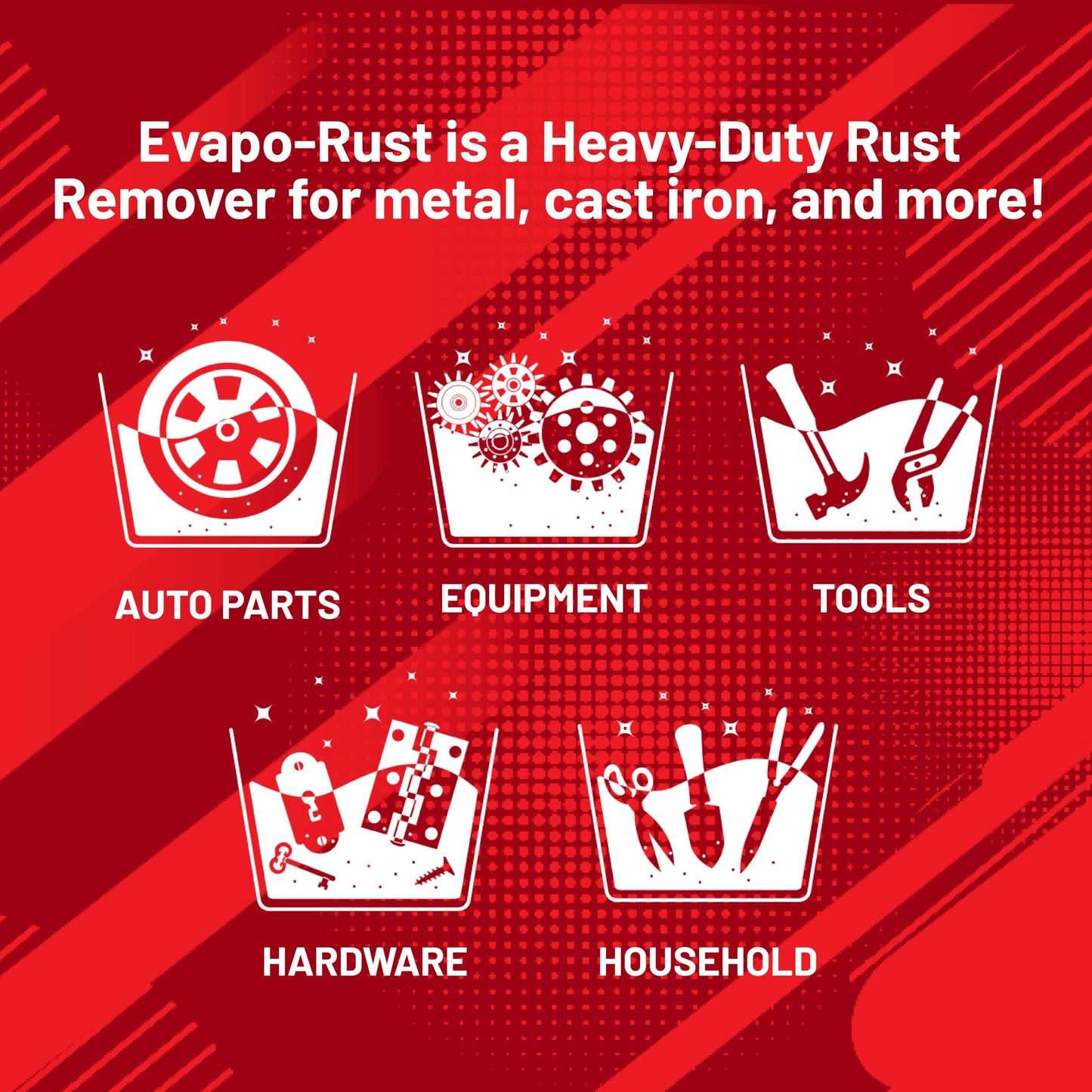 Evapo-Rust ER012 Rust Remover 1 Gallon Non-Toxic
