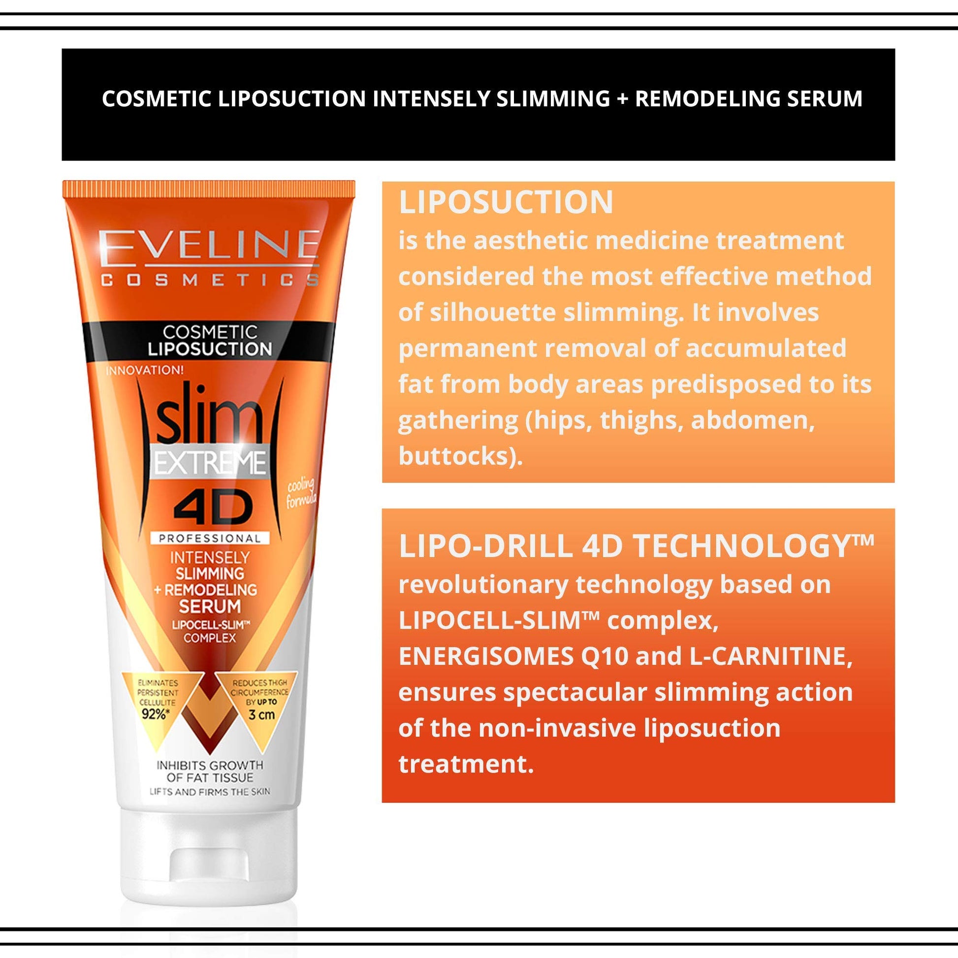 Eveline Slim Extreme 4D Slimming Serum 250ml