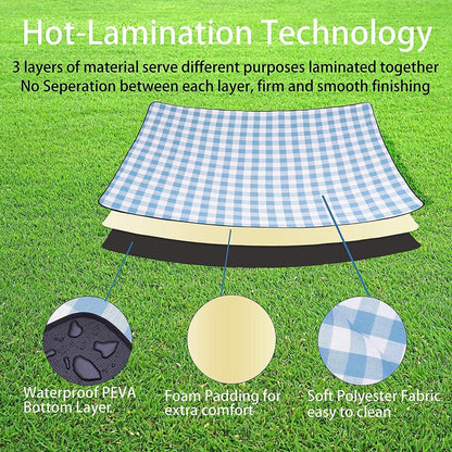 Extra Large Picnic Blanket 200x200cm Waterproof
