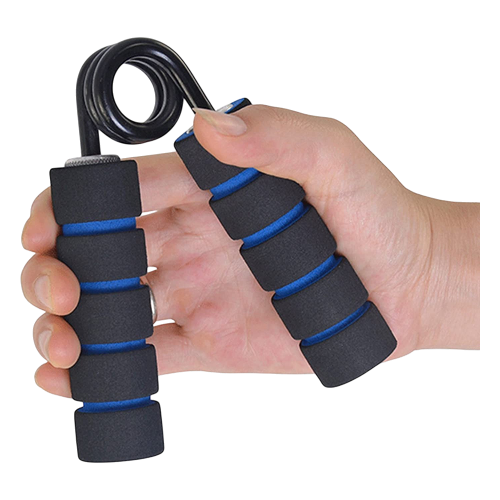 Foam Handle Hand Grip Strength Trainer 2-Pack