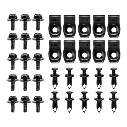 GOOACC GRC-70 35PCS Push Retainer Clips Kit