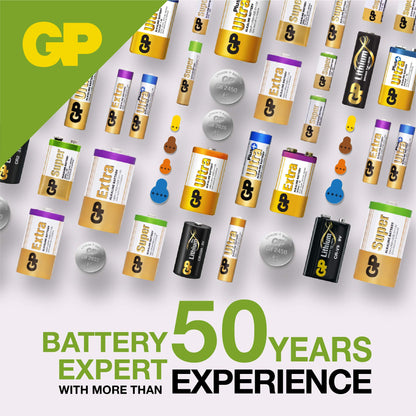 GP Super Alkaline AAAA Batteries 2-Pack