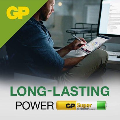 GP Super Alkaline AAAA Batteries 2-Pack