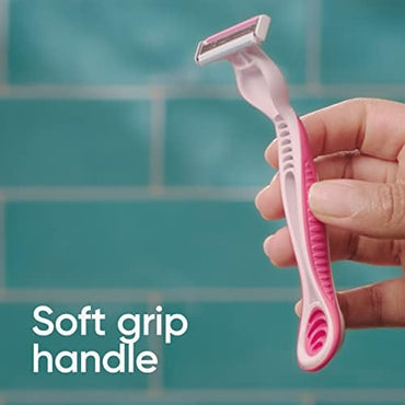 Gillette Venus Simple Shaver 3 Razors Pink Pack