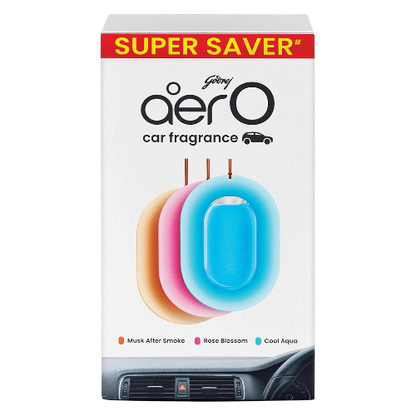 Godrej Aer O Car Air Freshener 3-Pack Gel