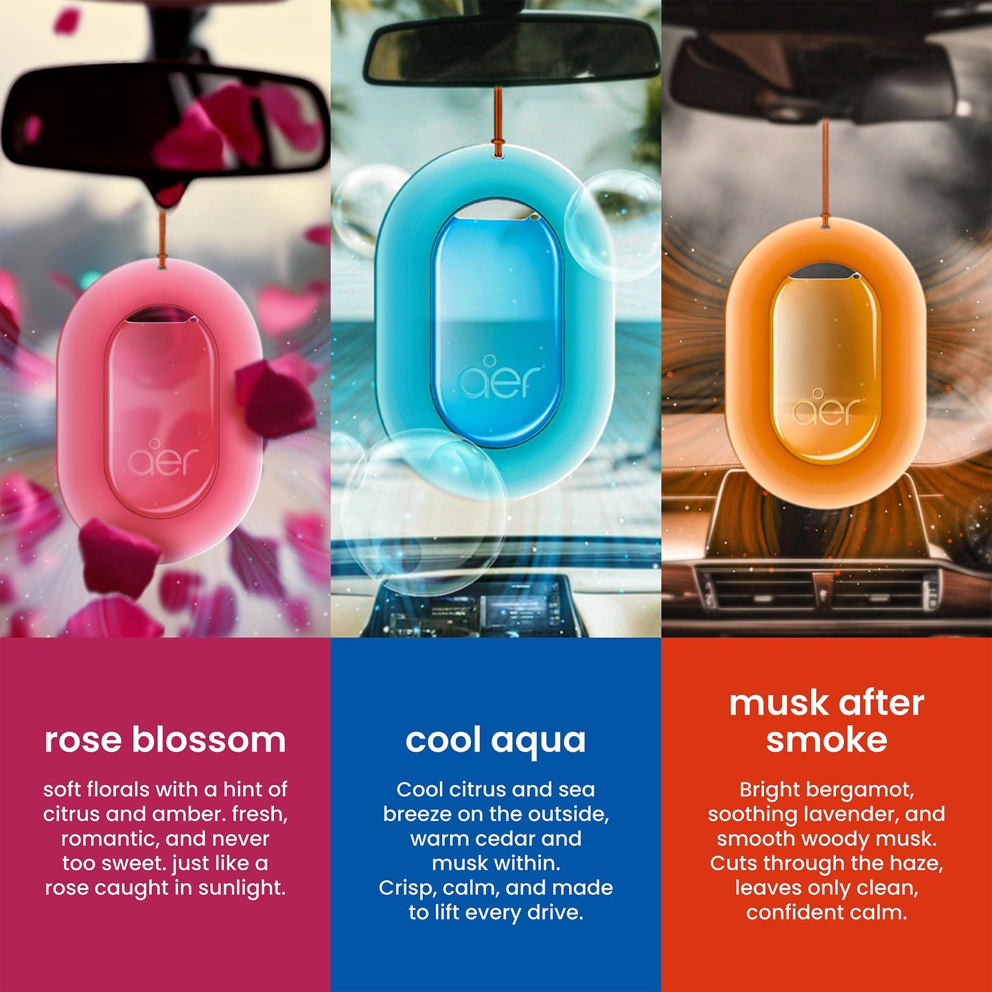 Godrej Aer O Car Air Freshener 3-Pack Gel