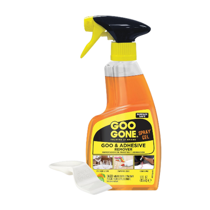 Goo Gone Adhesive Remover Spray Gel 12 oz for Glue, Stickers, and Sticky Residue