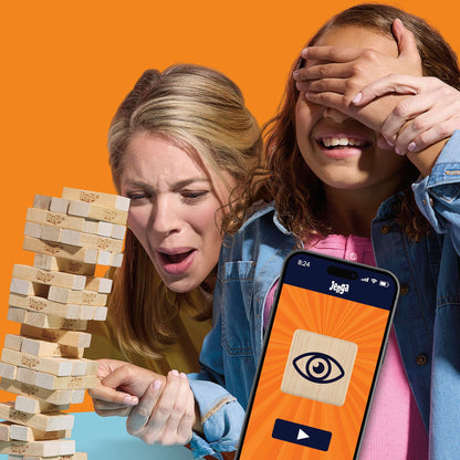Hasbro Jenga Classic Wood Block Stacking Game