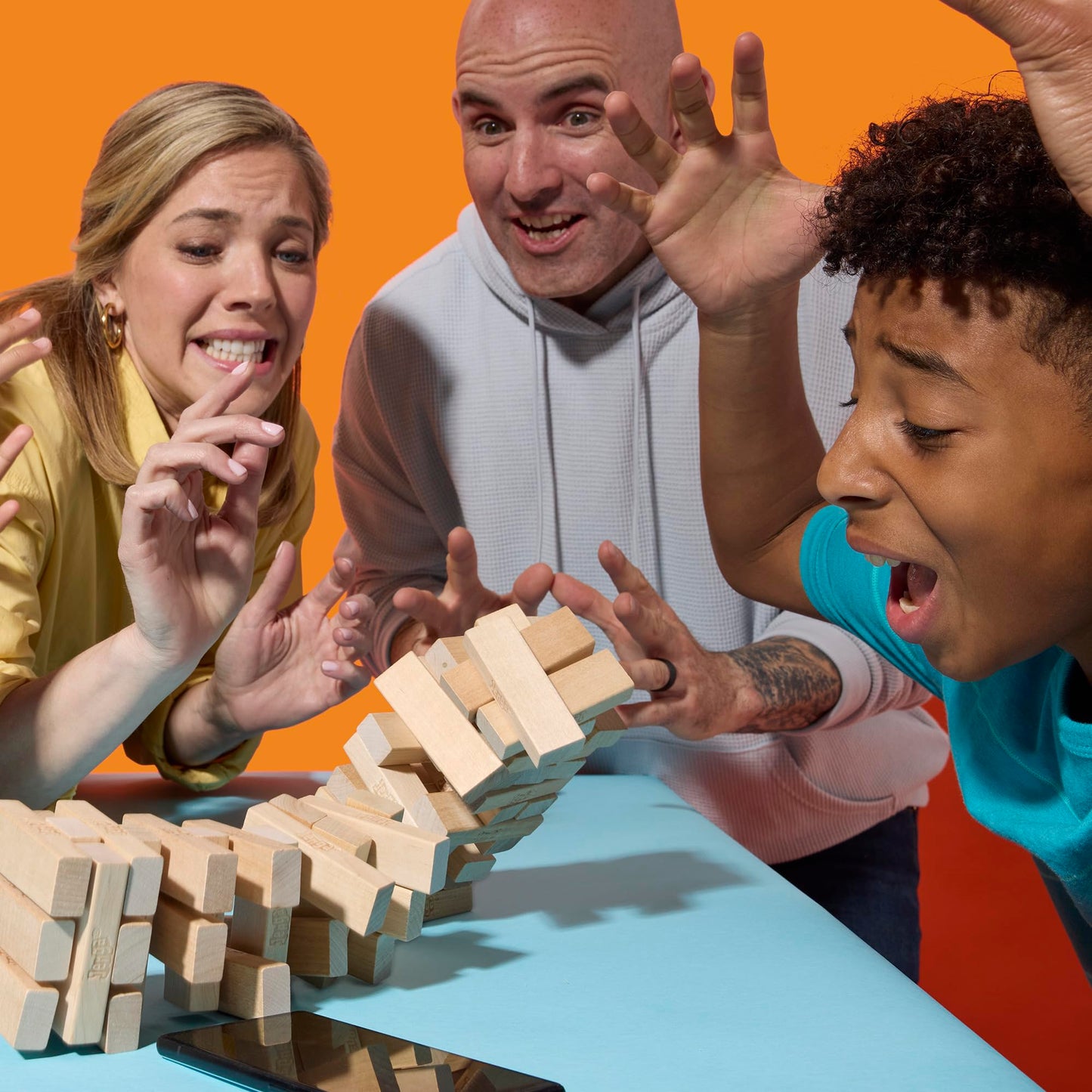 Hasbro Jenga Classic Wood Block Stacking Game
