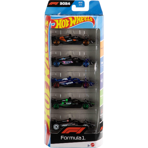 Hot Wheels Formula 1 5-Pack 1:64 Die-Cast Cars